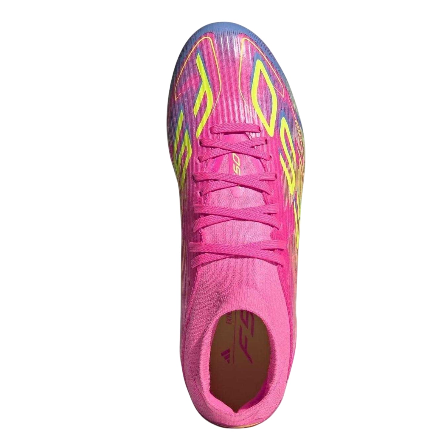 Pink-Yellow - Lifestyle - Adidas Womens-Ladies F50 League Firm Ground Football Boots