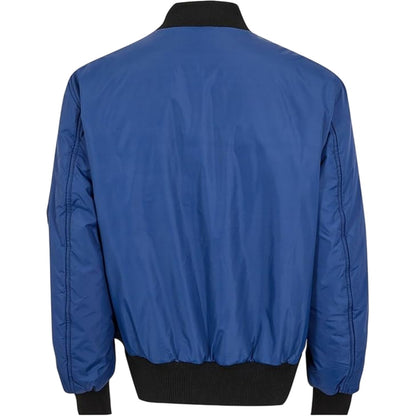 Estate Blue - Back - Diadora Mens Mark Mcnairy Bomber Jacket