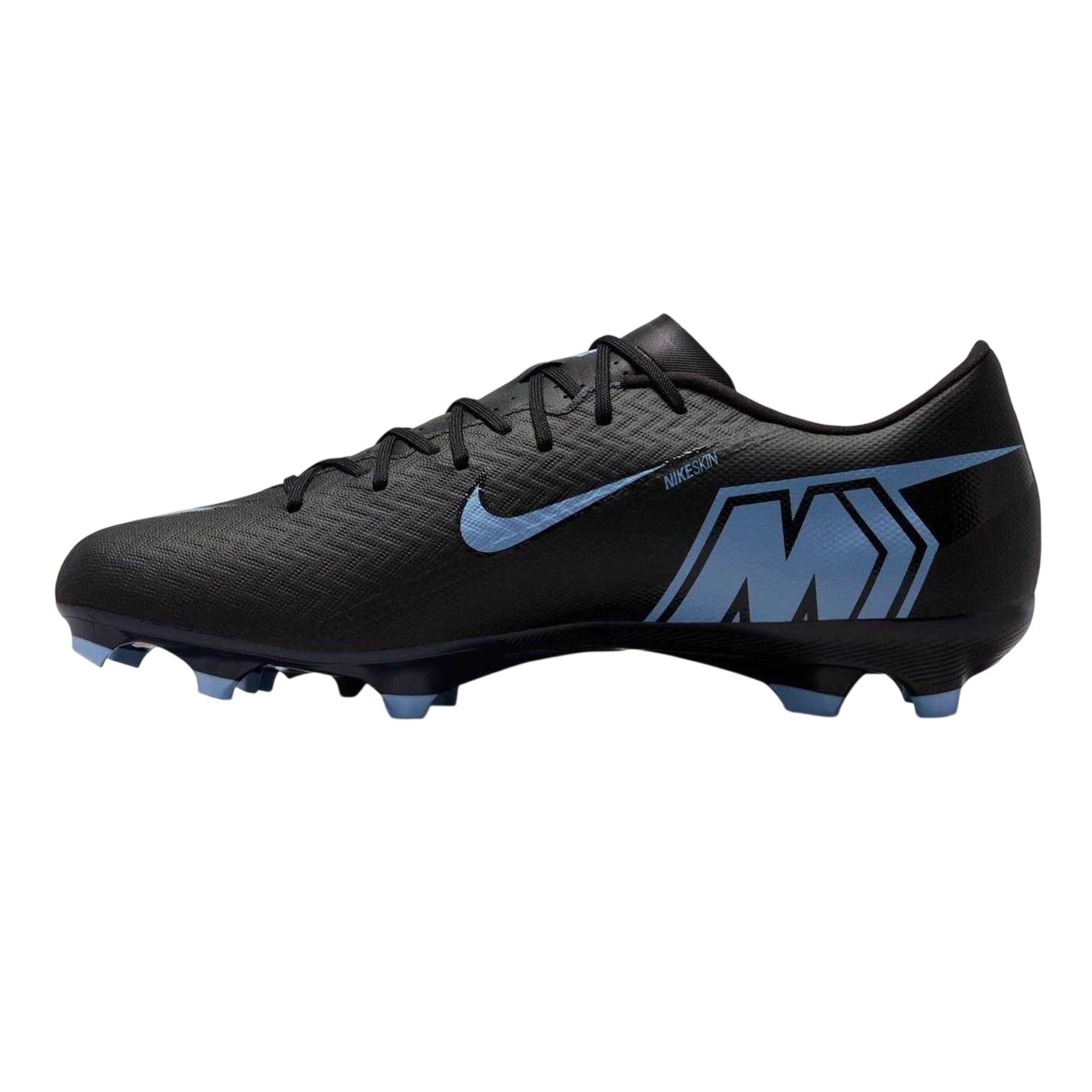 Black-Blue - Side - Nike Mens Zoom Mercurial Vapor 16 Firm Ground Football Boots