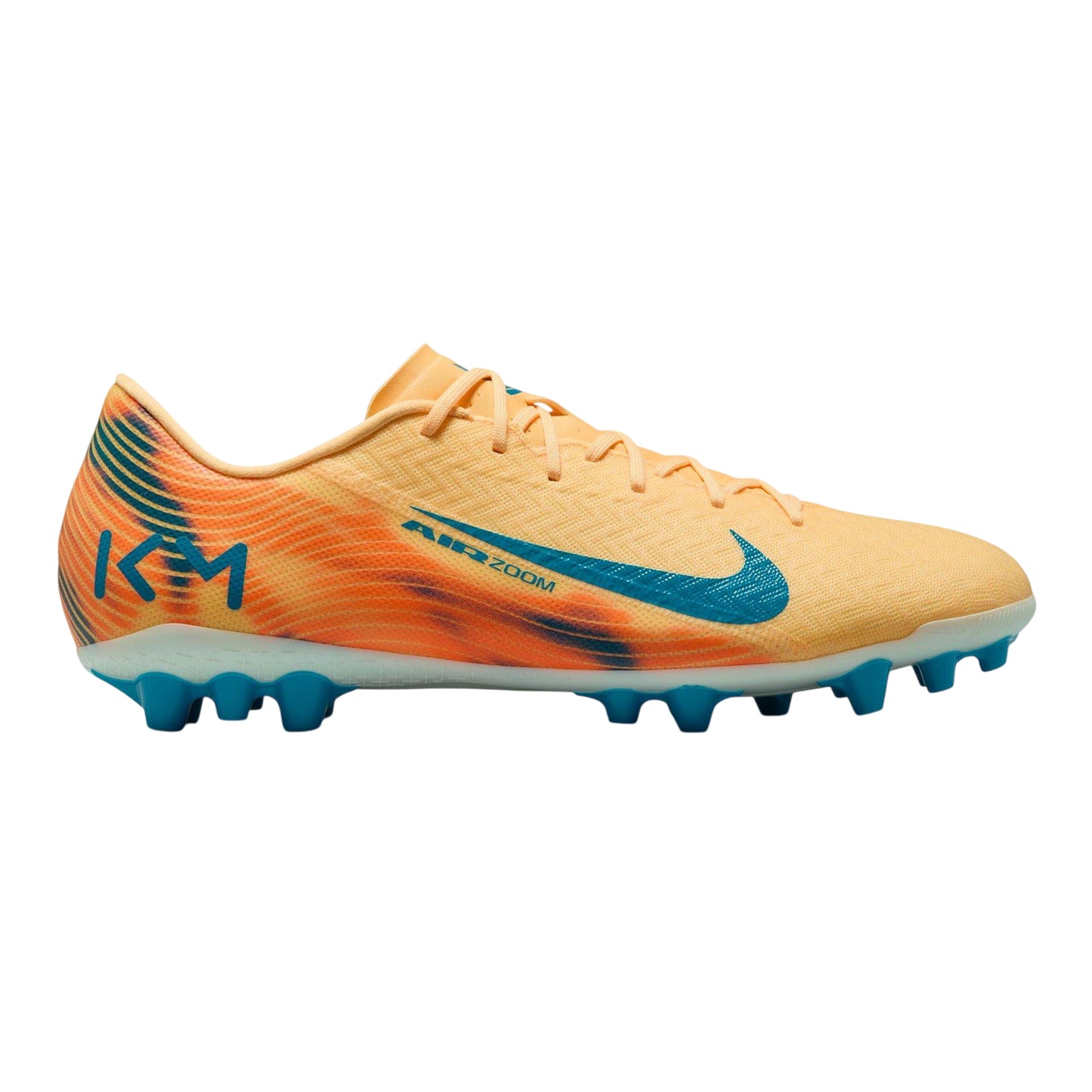 Orange-Melon - Front - Nike Mens Zoom Mercurial Vapor 16 Firm Ground Football Boots