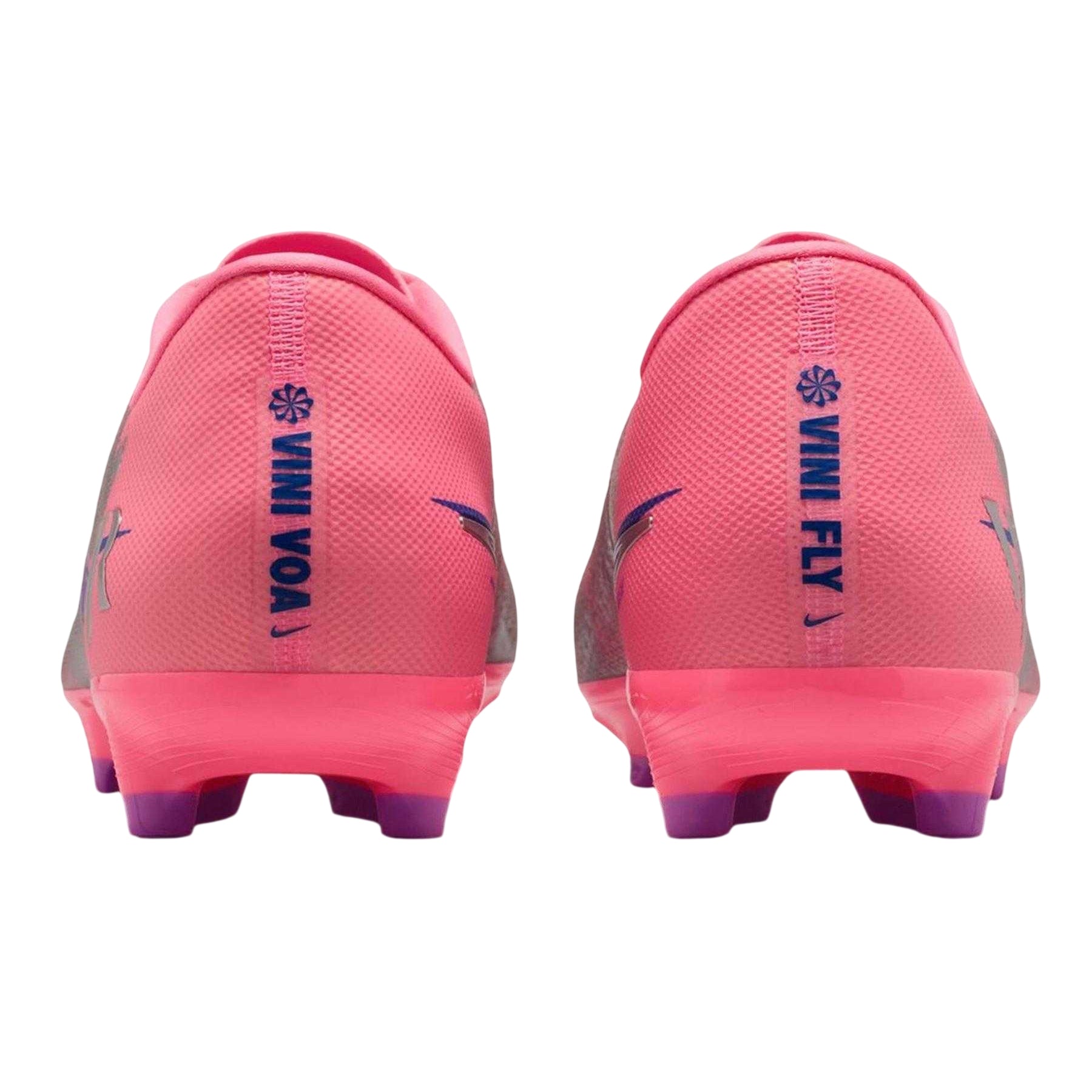 Pink-Black - Back - Nike Mens Zoom Mercurial Vapor 16 Firm Ground Football Boots