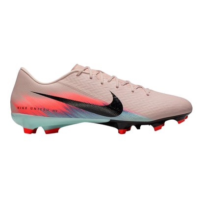 Pink-Blue - Front - Nike Mens Zoom Mercurial Vapor 16 Firm Ground Football Boots