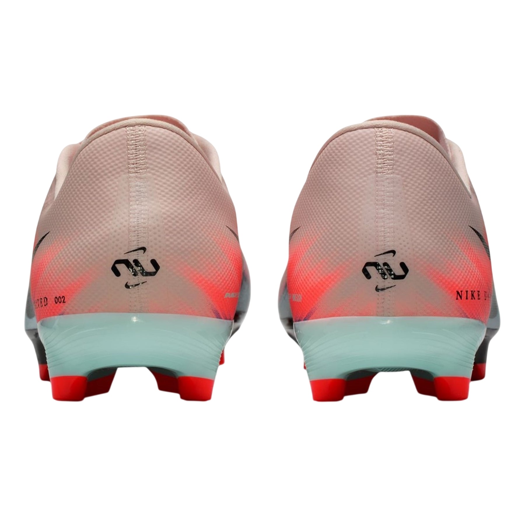 Pink-Blue - Back - Nike Mens Zoom Mercurial Vapor 16 Firm Ground Football Boots