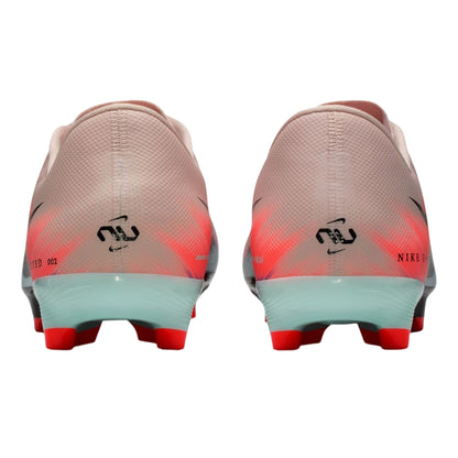 Pink-Blue - Back - Nike Mens Zoom Mercurial Vapor 16 Firm Ground Football Boots