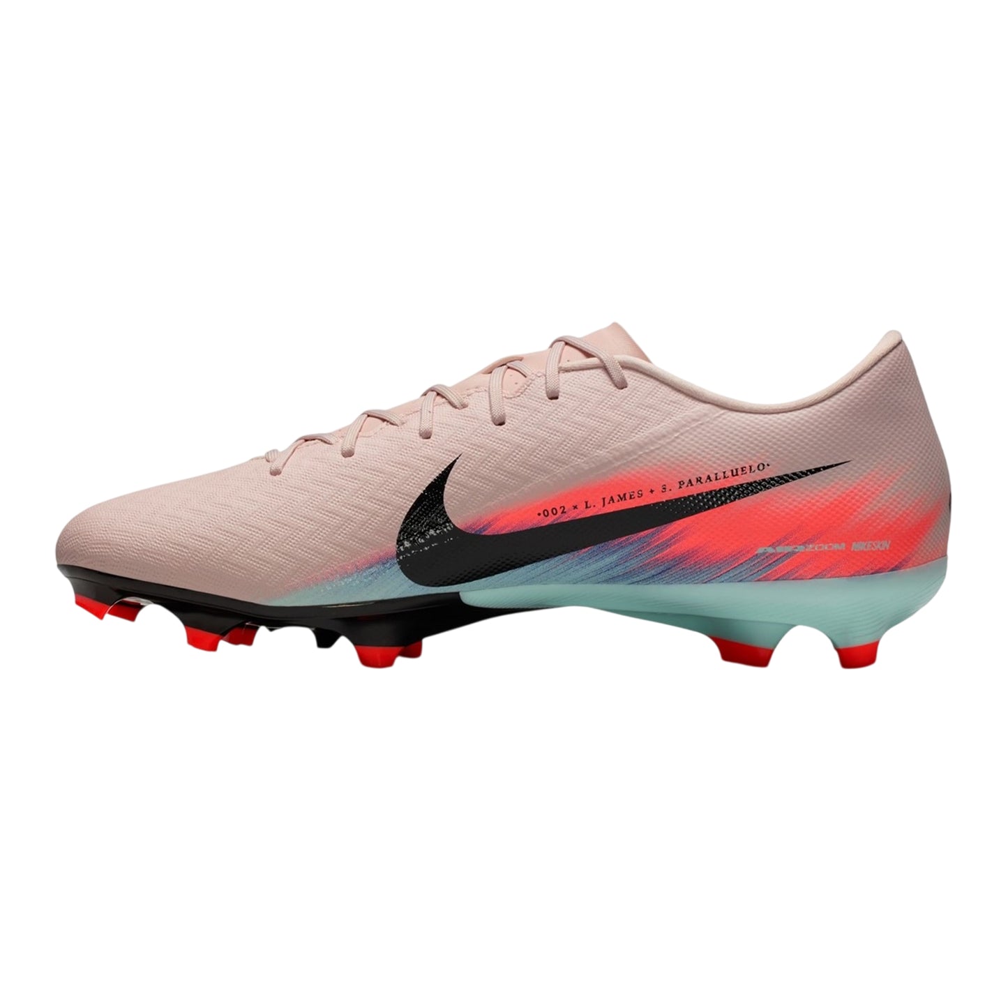 Pink-Blue - Side - Nike Mens Zoom Mercurial Vapor 16 Firm Ground Football Boots