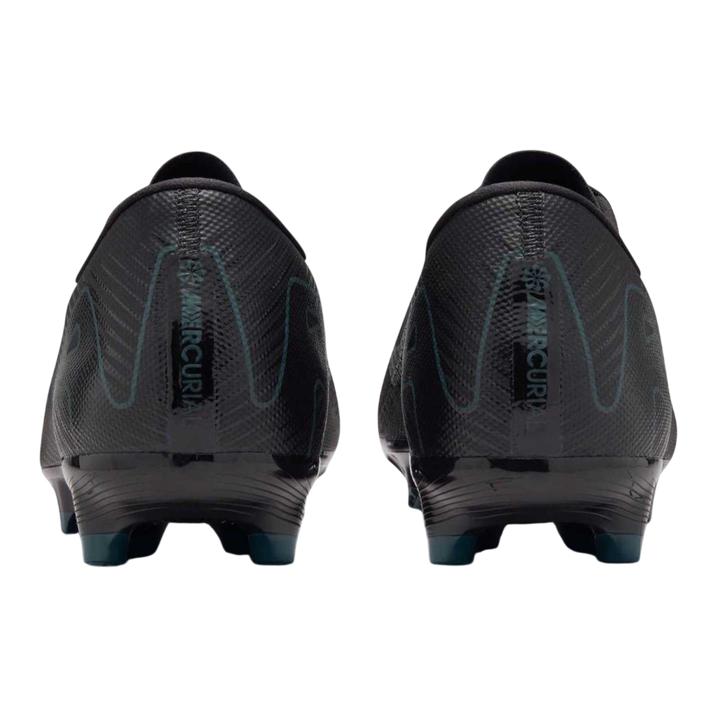 Black-Green - Back - Nike Mens Zoom Mercurial Vapor 16 Firm Ground Football Boots