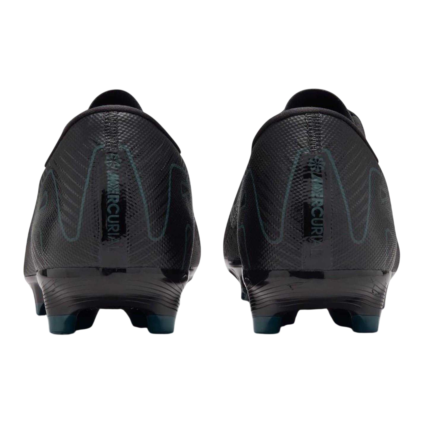 Black-Green - Back - Nike Mens Zoom Mercurial Vapor 16 Firm Ground Football Boots