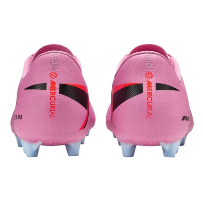 Pink-Black - Back - Nike Unisex Adult Vapor 16 Artificial Ground Football Boots