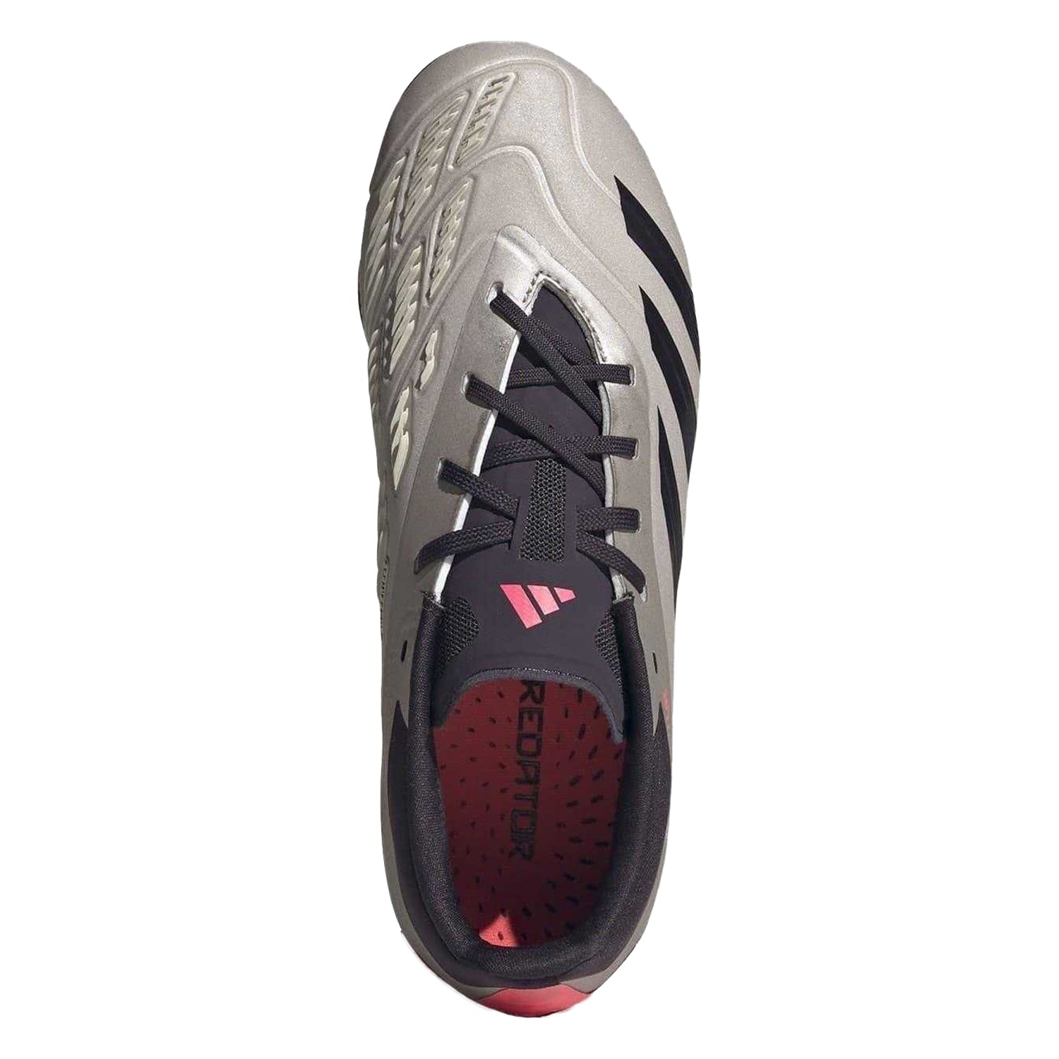 Silver-Black - Lifestyle - Predator Childrens-Kids Predator 24 Firm Ground Football Boots