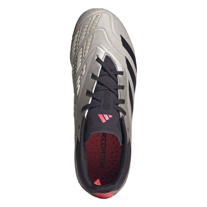 Silver-Black - Lifestyle - Predator Childrens-Kids Predator 24 Firm Ground Football Boots
