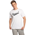 White - Side - Converse Childrens-Kids Logo T-Shirt