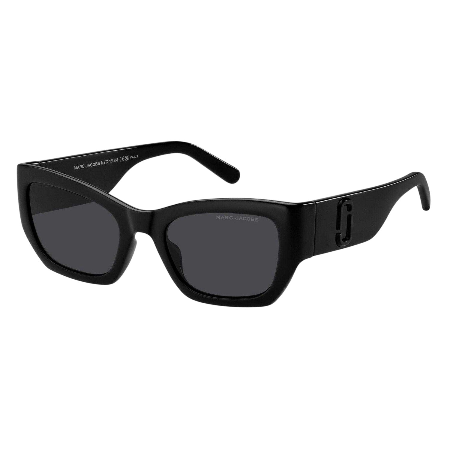 Black - Back - Marc Jacobs Womens-Ladies Rectangle Sunglasses
