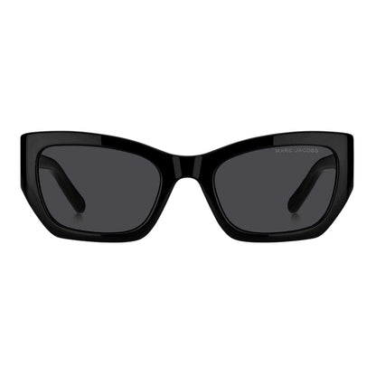 Black - Side - Marc Jacobs Womens-Ladies Rectangle Sunglasses