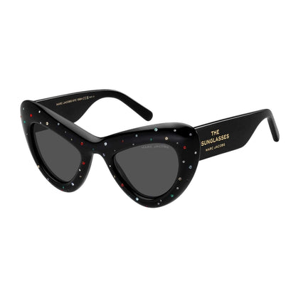 Black - Back - Marc Jacobs Unisex Adult Cat Eye Sunglasses