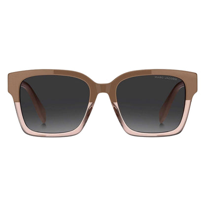 Beige - Front - Marc Jacobs Womens-Ladies Round Sunglasses