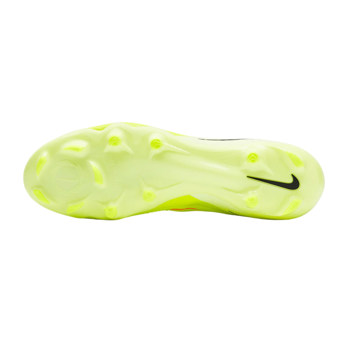 Crimson-Volt - Side - Nike Childrens-Kids Phantom Luna II Academy Firm Ground Football Boots