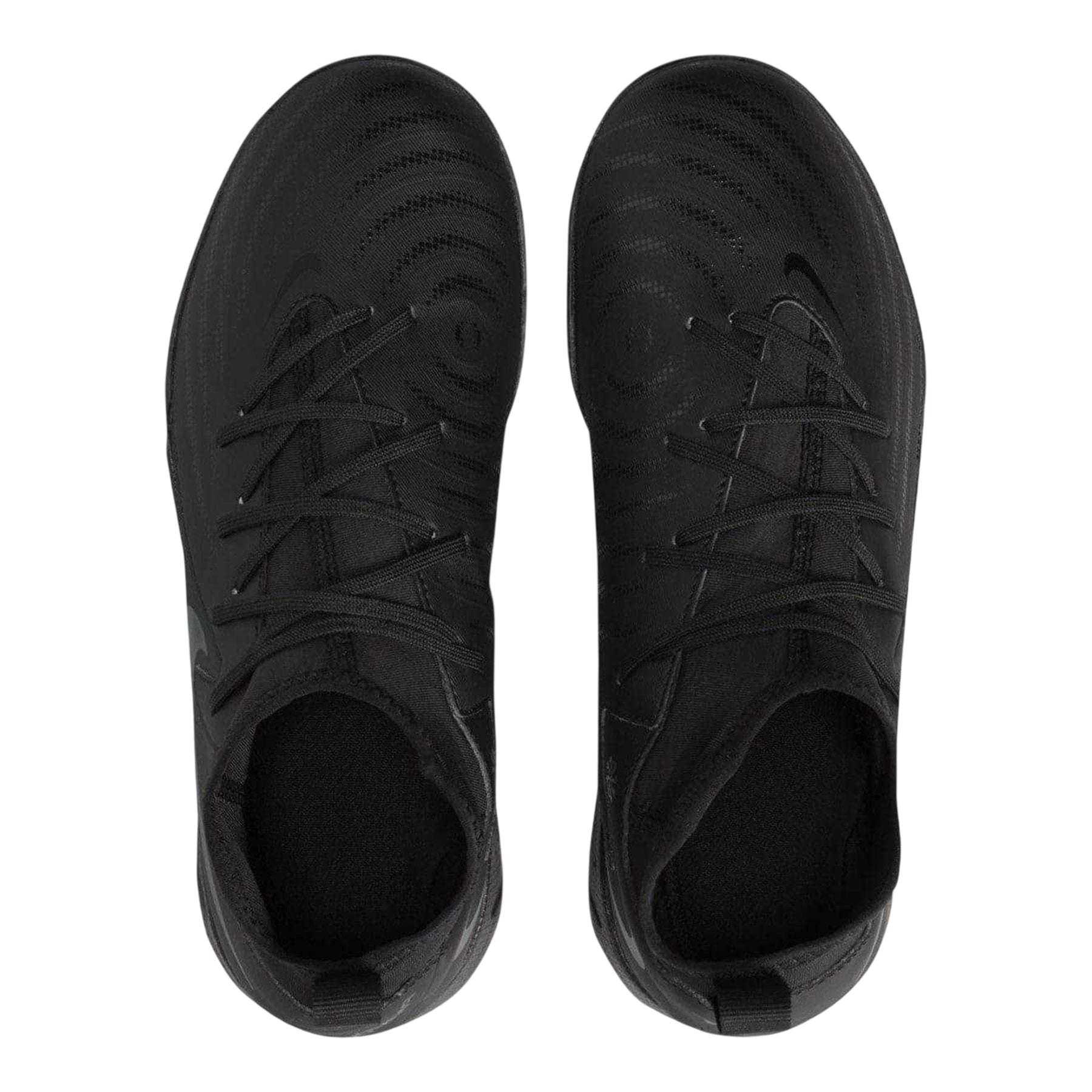 Black-Green - Side - Nike Childrens-Kids Phantom Luna II Academy Firm Ground Football Boots