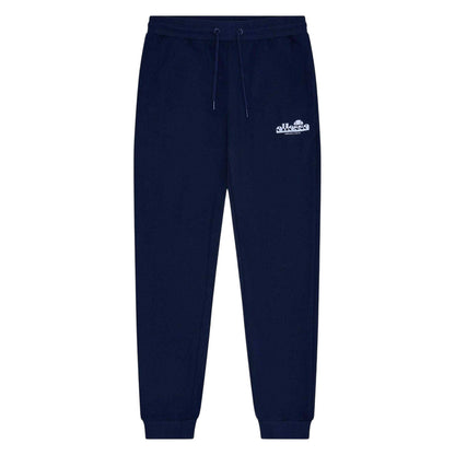 Navy - Front - Ellesse Mens Fleece Casual Joggers