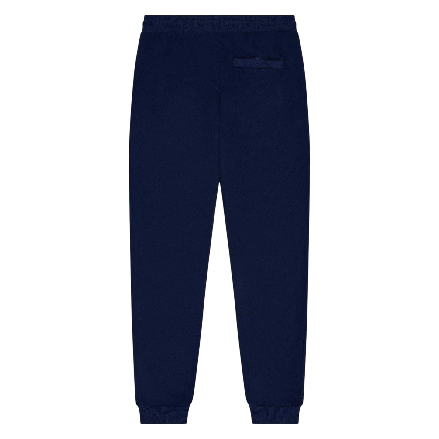 Navy - Back - Ellesse Mens Fleece Casual Joggers