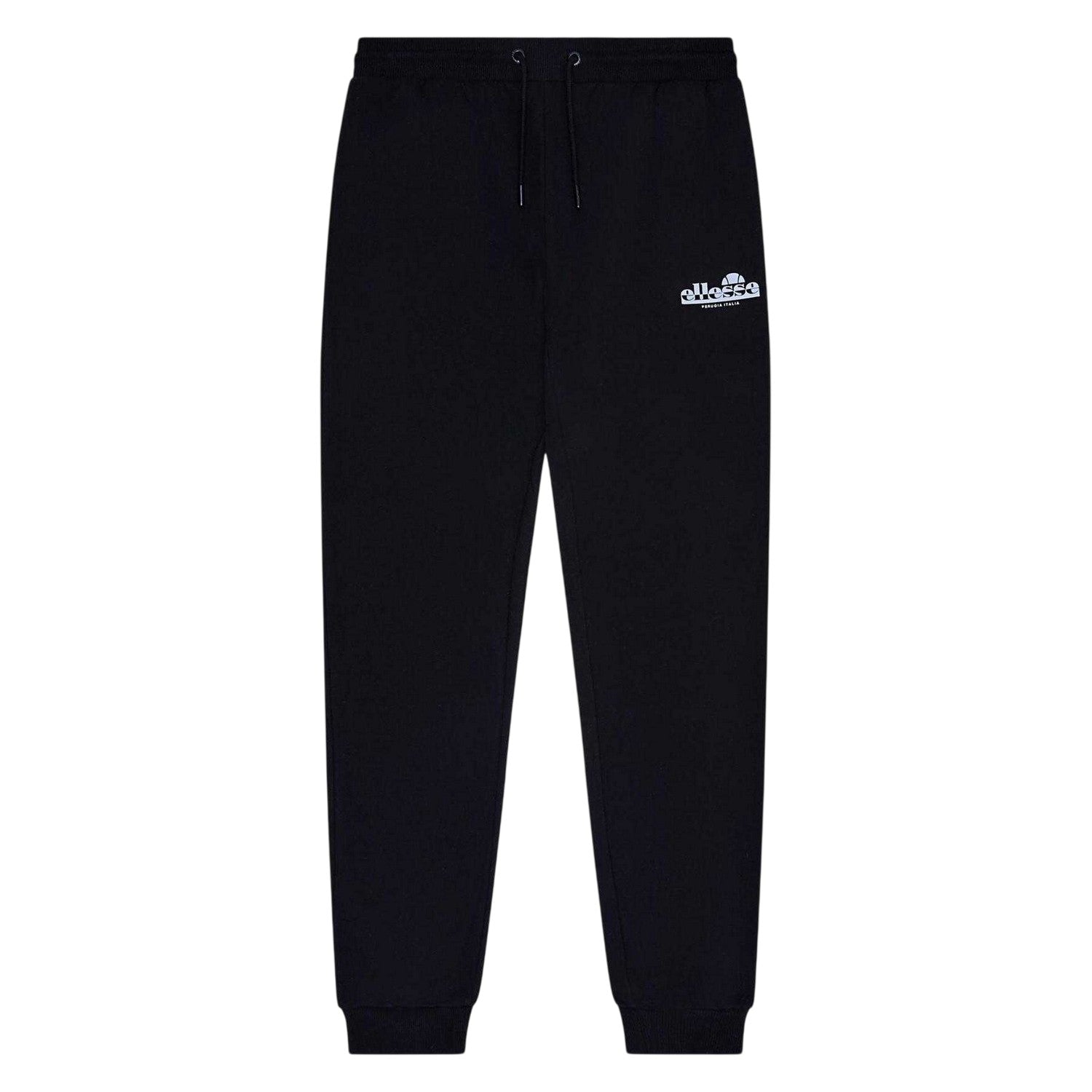 Black - Front - Ellesse Mens Fleece Casual Joggers