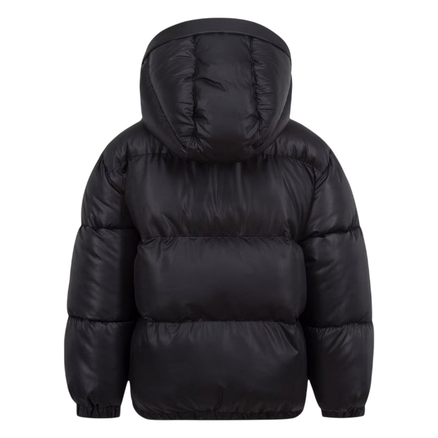 Black - Back - Nike Childrens-Kids Logo Puffer Jacket