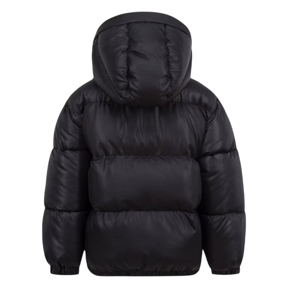 Black - Back - Nike Childrens-Kids Logo Puffer Jacket