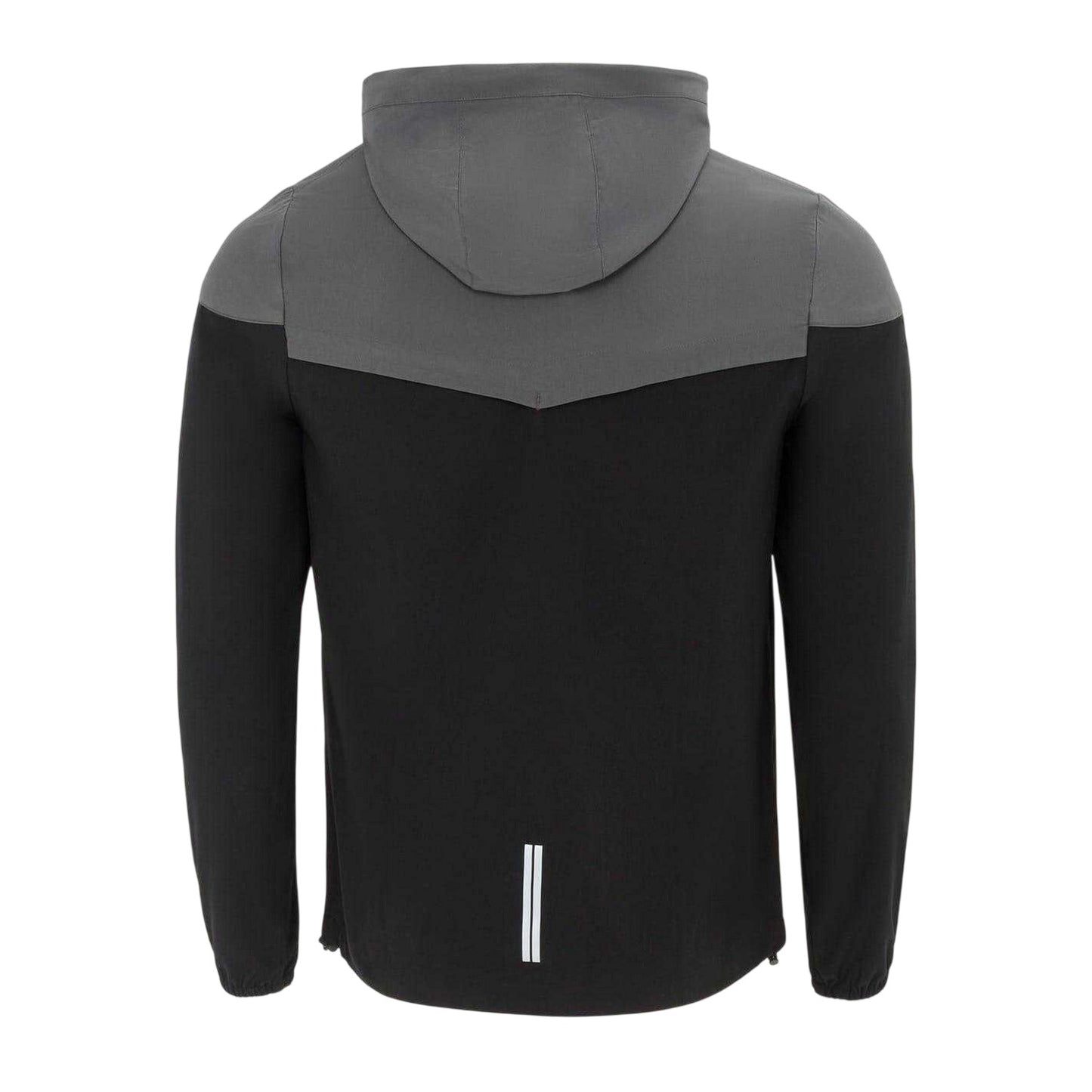 Black-Grey - Back - Everlast Mens Flex Jacket