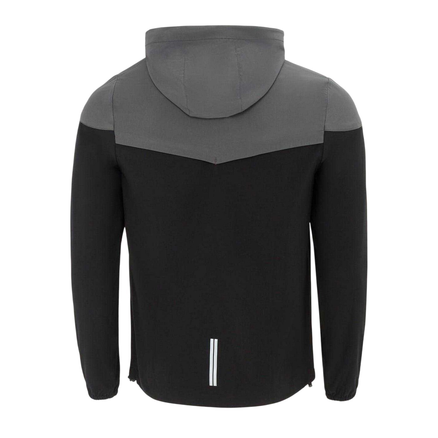 Black-Grey - Back - Everlast Mens Flex Jacket