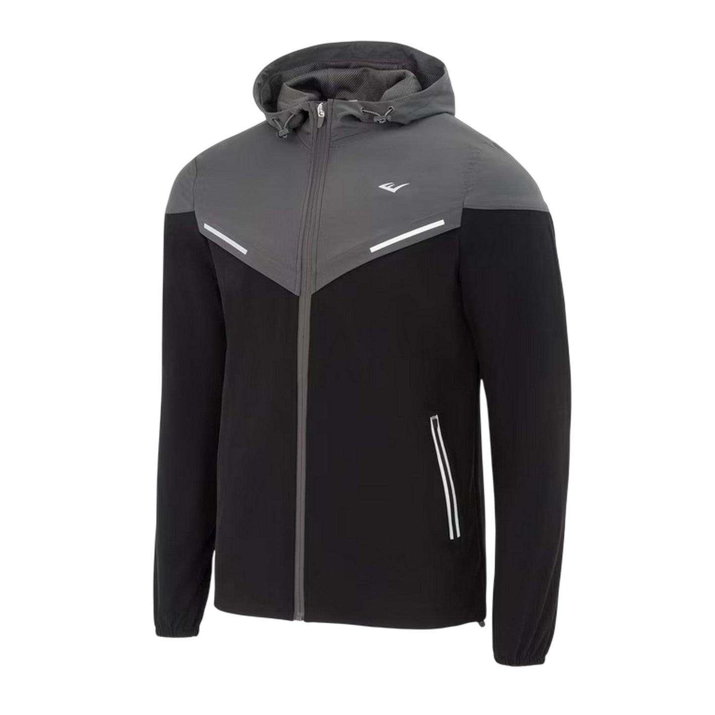 Black-Grey - Side - Everlast Mens Flex Jacket