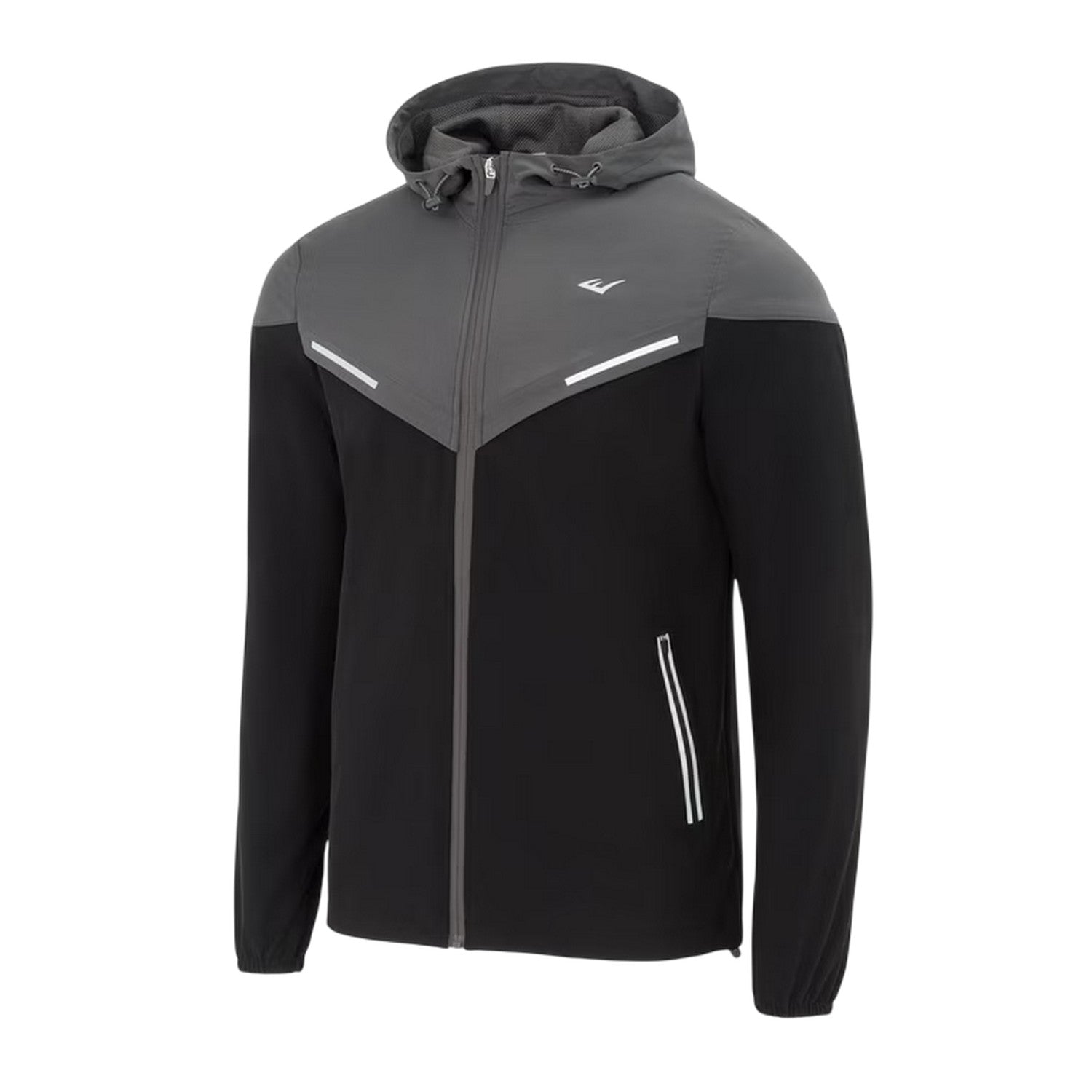 Black-Grey - Side - Everlast Mens Flex Jacket