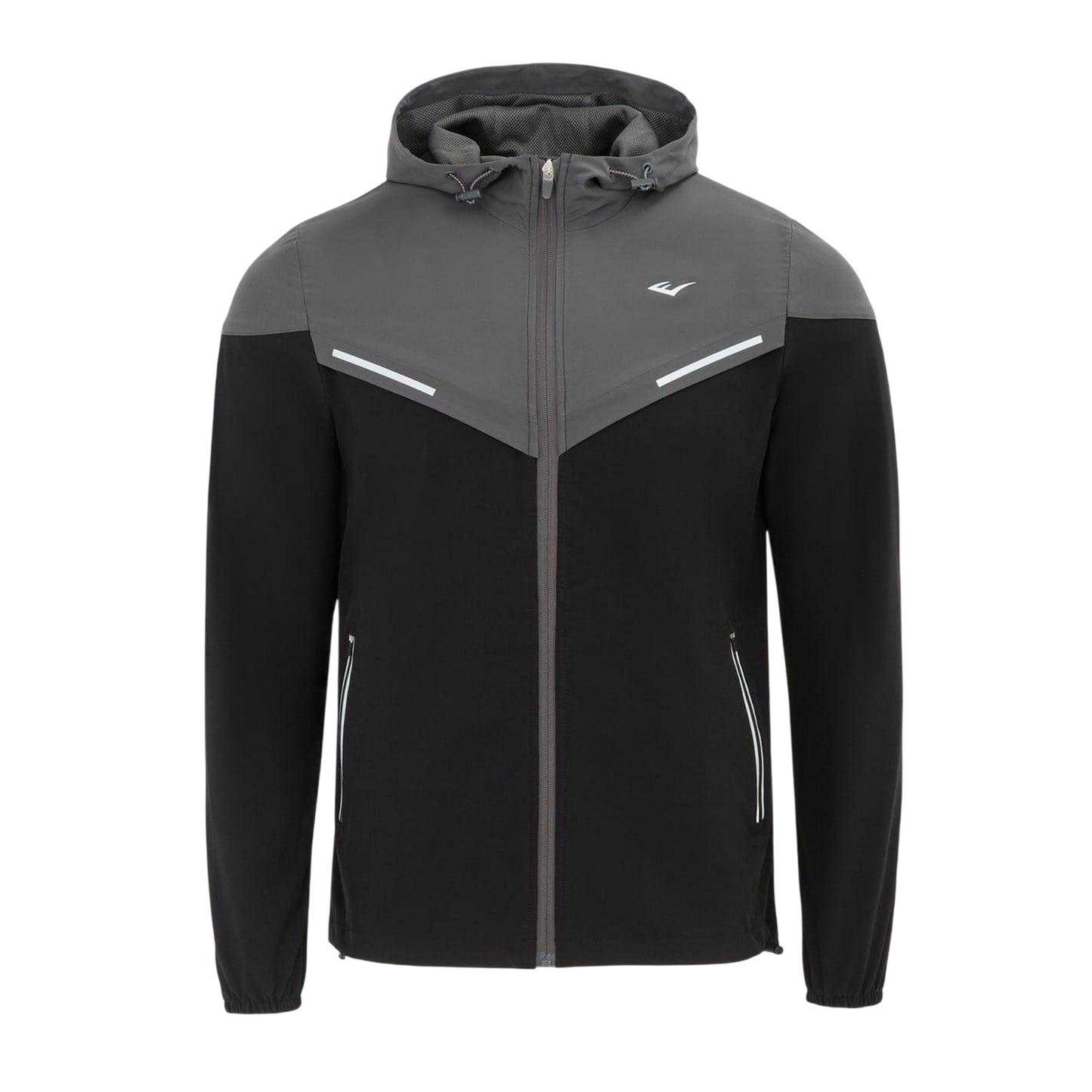 Black-Grey - Front - Everlast Mens Flex Jacket