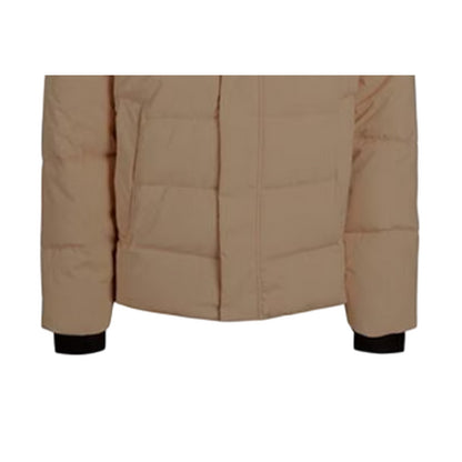 Crockery - Side - Jack And Jones Mens Colour Block Ribbed Hooded Puffer Jacket