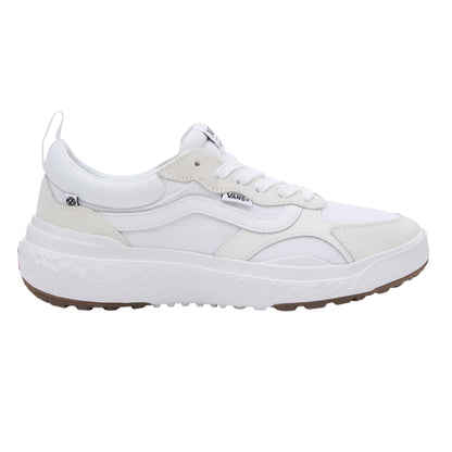 White - Front - Vans Mens UltraRange Neo VR3 Suede Lace Up Court Shoes