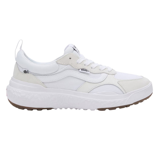 White - Front - Vans Mens UltraRange Neo VR3 Suede Lace Up Court Shoes