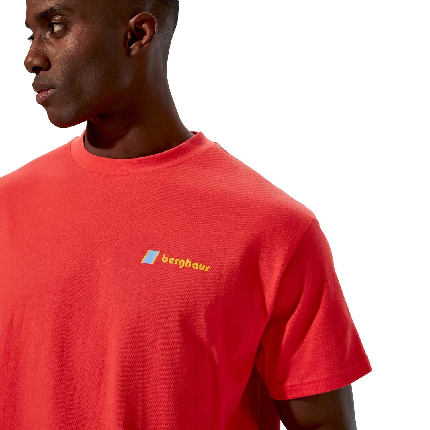Red - Side - Berghaus Unisex Adult Cyclops T-Shirt