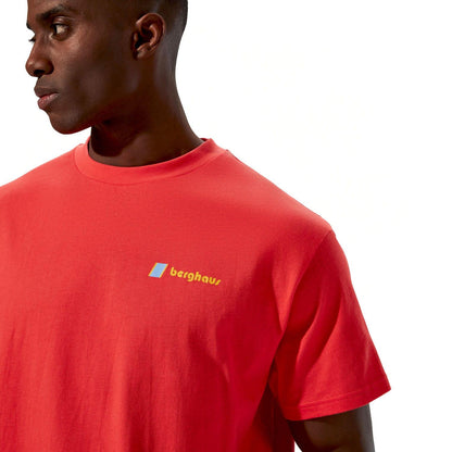Red - Side - Berghaus Unisex Adult Cyclops T-Shirt