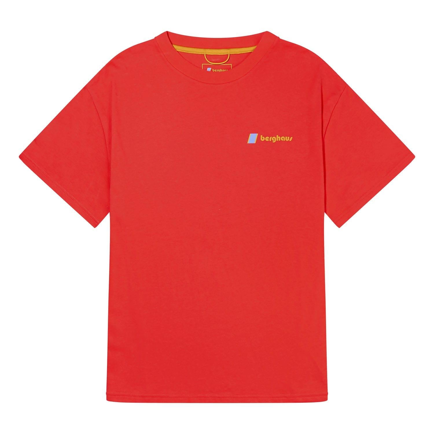 Red - Front - Berghaus Unisex Adult Cyclops T-Shirt