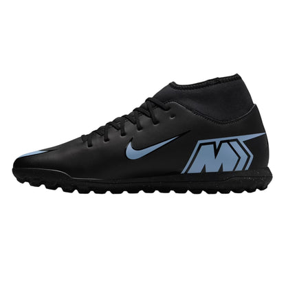 Black - Side - Nike Childrens-Kids Mercurial Superfly 10 High-top Football Boots