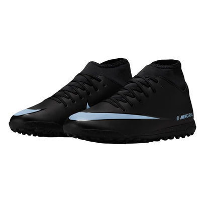 Black - Close up - Nike Childrens-Kids Mercurial Superfly 10 High-top Football Boots