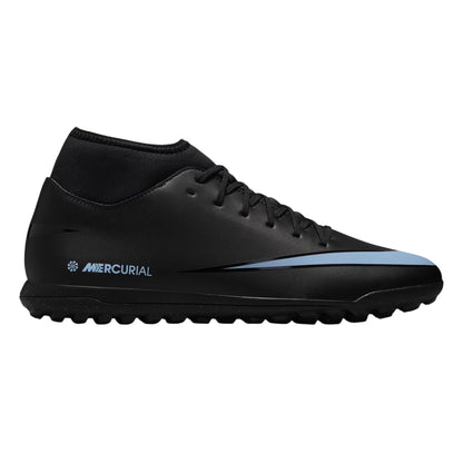 Black - Front - Nike Childrens-Kids Mercurial Superfly 10 High-top Football Boots