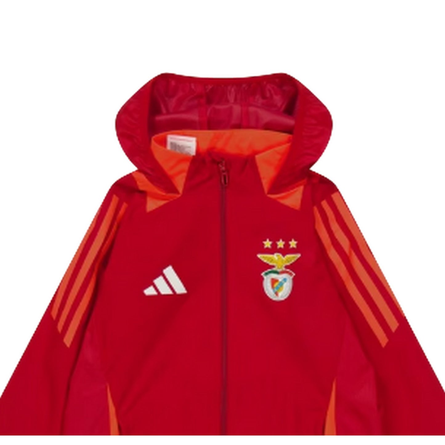 Team Power Red - Side - SL Benfica Childrens-Kids Adidas Anorak