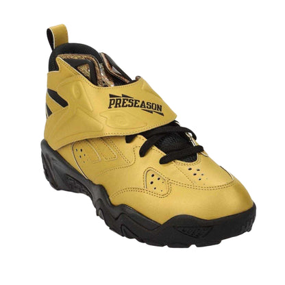 Gold - Side - Reebok Mens 94 Nubuck Trainers