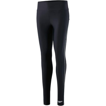 Black-White - Front - Speedo Womens-Ladies Regular Swimwear