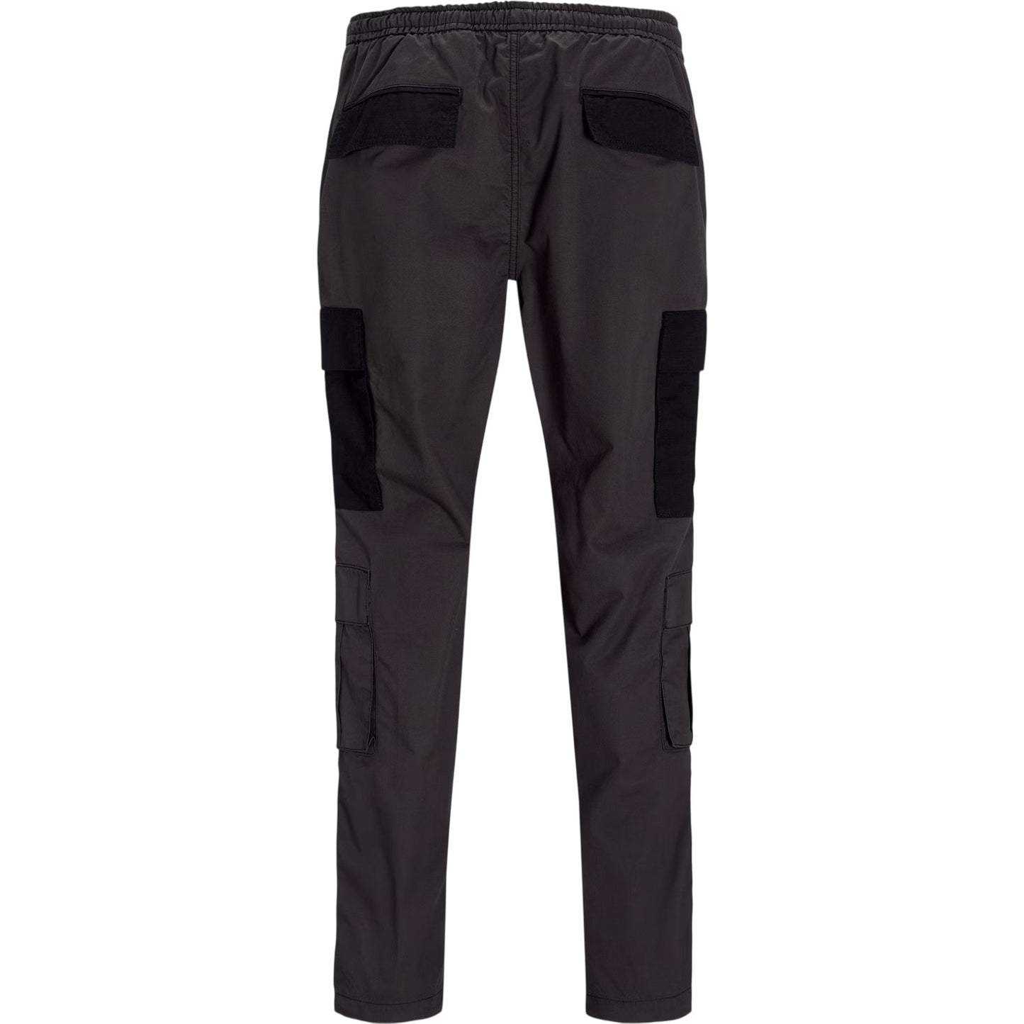 Black - Back - Jack And Jones Mens Tapered Cargo Trousers