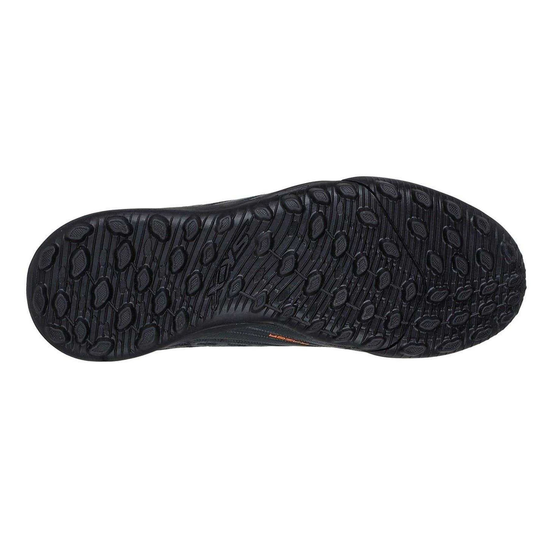 Black-Orange - Lifestyle - Skechers Childrens-Kids Razor Artificial Ground Football Boots