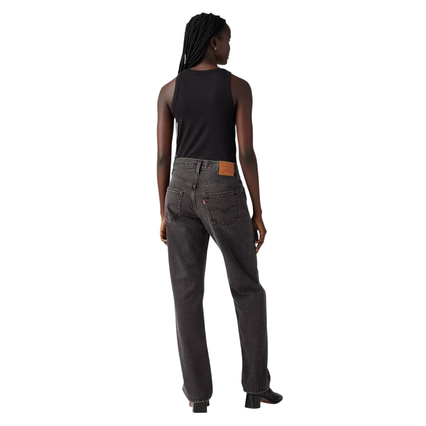 Take A Hint - Back - Levis Womens-Ladies 501 Loose Fit Jeans