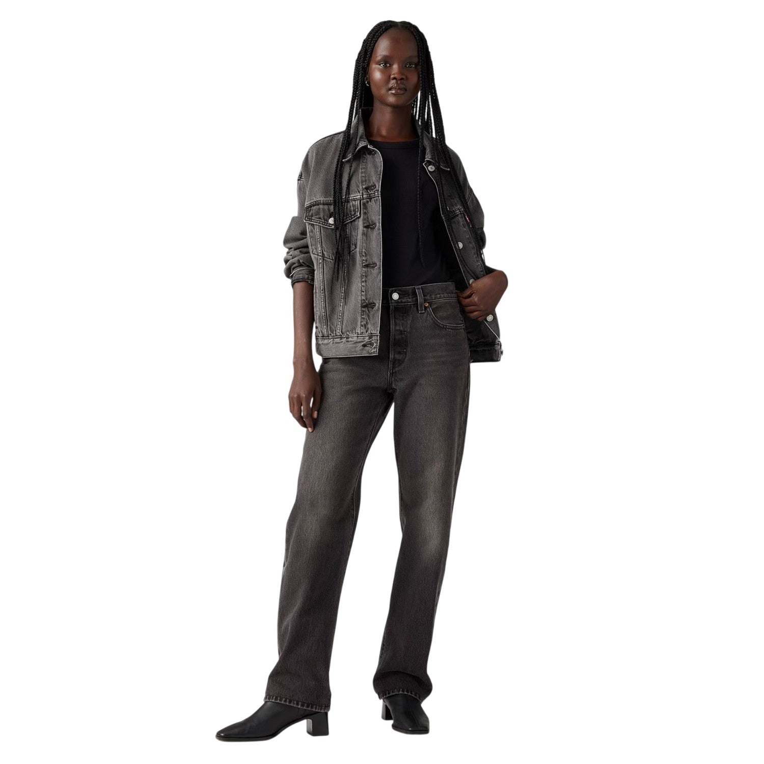 Take A Hint - Lifestyle - Levis Womens-Ladies 501 Loose Fit Jeans