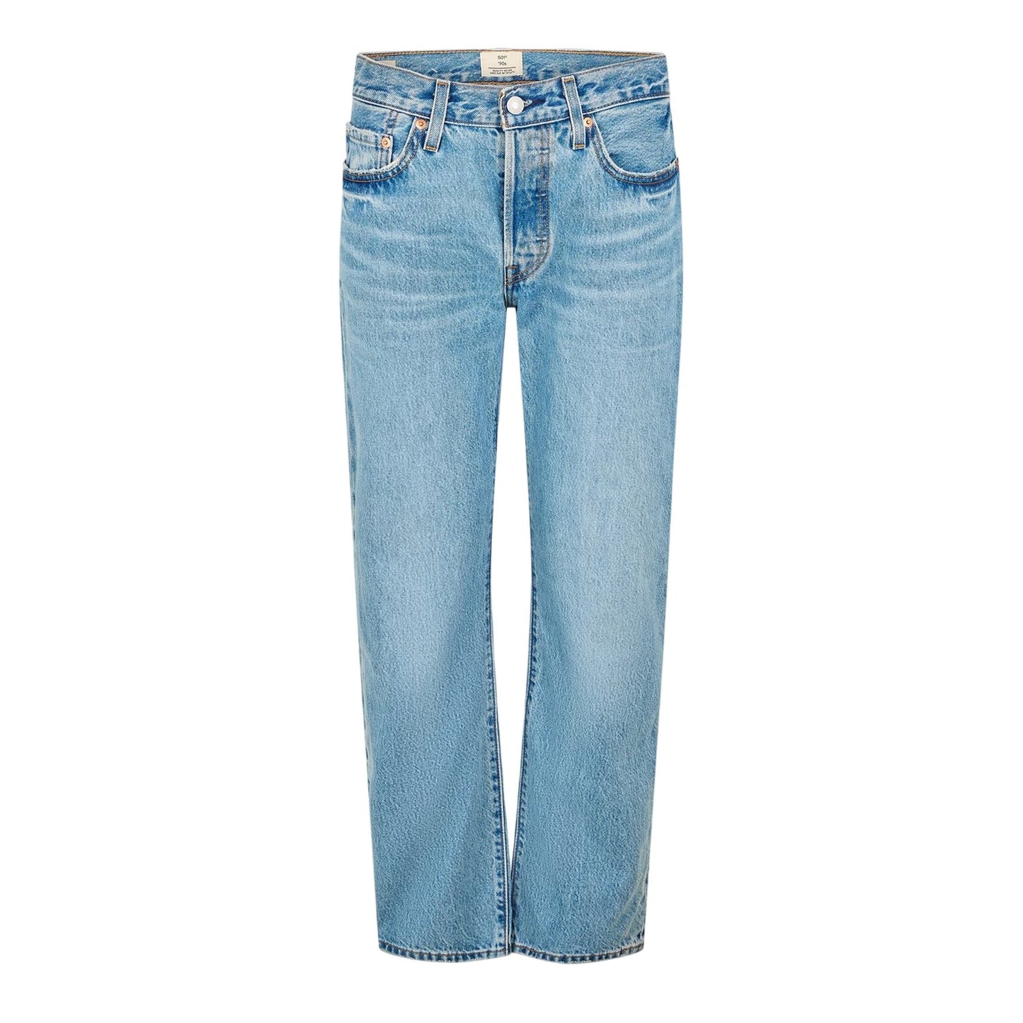 In Love W You - Front - Levis Womens-Ladies 501 Loose Fit Jeans