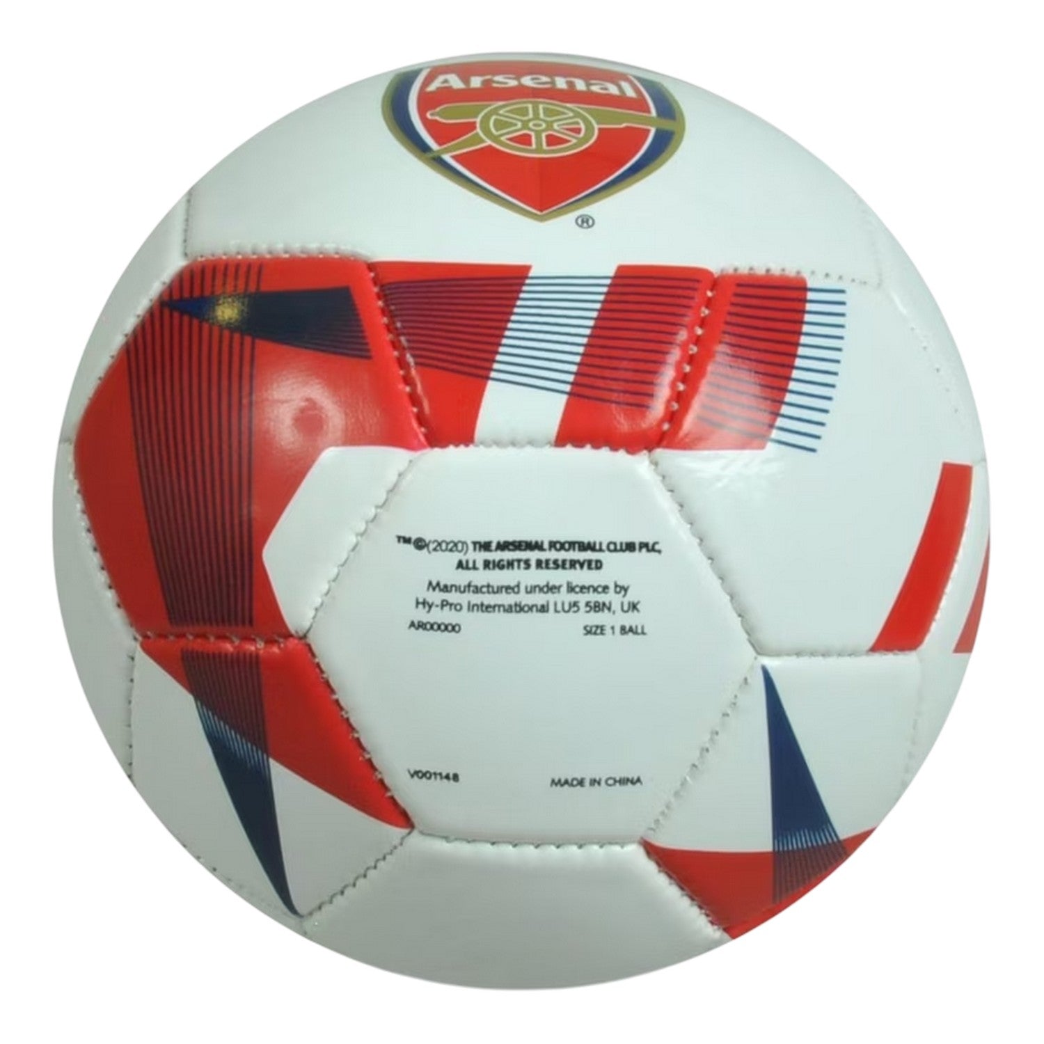 Claret Red - Back - Arsenal FC Blast Football