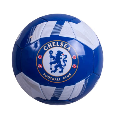 White-Blue-Gold - Front - Real Madrid CF Classic PU Football